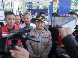 Tim Gabungan Polda Jatim Sidak SPBU, Pastikan BBM Aman Jelang Lebaran