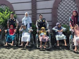 Peduli Lansia, Polresta Malang Kota Gelar Bakkes di Panti Al Islah