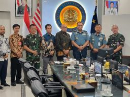 Sinergitas PLN UIP JBTB dan Mabes TNI AL Kordinasikan Rencana Stringing SUTET 500KV Grati-TX Kalanganyar