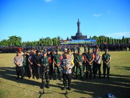 TNI-Polri Gelar Apel Pasukan Pengamanan World Water Forum Ke-10 di Bali