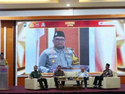 Jelang Pilkada, Polresta Sidoarjo Gelar Sahabat Curhat di Balongbendo