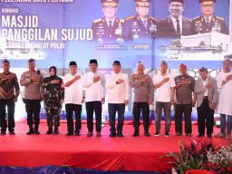 Sespim Lemdiklat Polri Letakan Batu Pertama Bangun Masjid, Didesain Ridwan Kamil