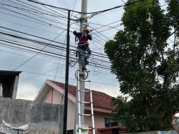 Masa Siaga Ramadan, PLN Icon Plus Jatim Lakukan Pemeliharaan Kabel Fiber Optik di Kota Probolinggo