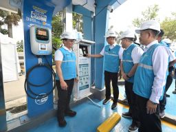 Proyeksi Pemudik EV Melonjak, Dirut PLN Cek Kesiapan Layanan SPKLU Trans Jawa saat Momen Idul Fitri