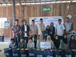 Terangi Hati Idul Fitri dengan Berbagi: PLN UIP JBTB Salurkan Beasiswa Hafidz Quran di Ponpes Hamalatul Quran Kediri