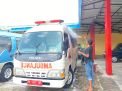 Lakukan Perawatan Cuci Mobil Dinas Secara Berkala, Lapas Pamekasan Datangkan Semesta Cuci Mobil Panggilan