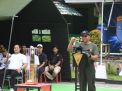Menyambut Hari Kemerdekaan ke 78, Dansatgas Yonarmed 16/TK Membuka Perlombaan Voli 5 Kecamatan di Perbatasan