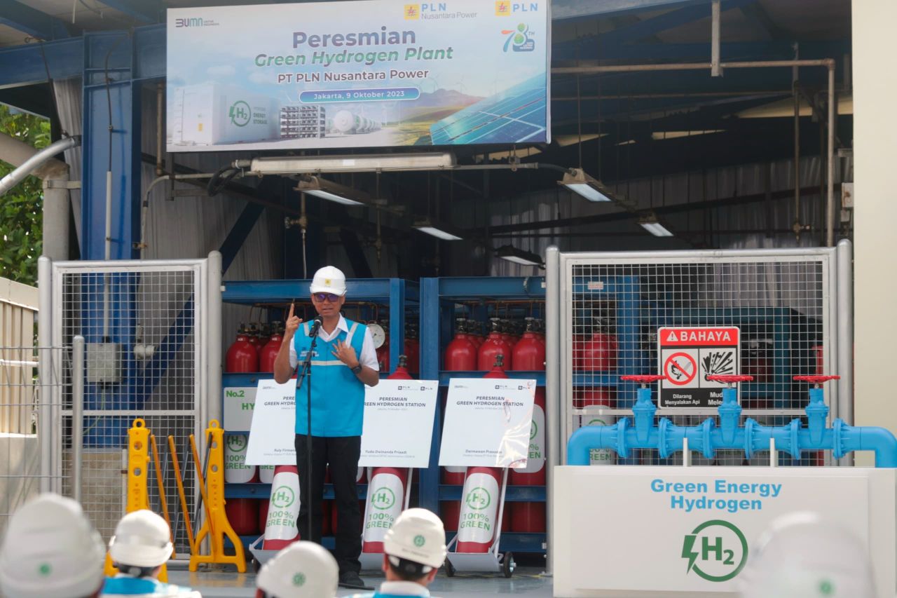 Pertama di Indonesia, PLN Produksi Green Hydrogen 100 Persen dari EBT Kapasitas 51 Ton Pertahun