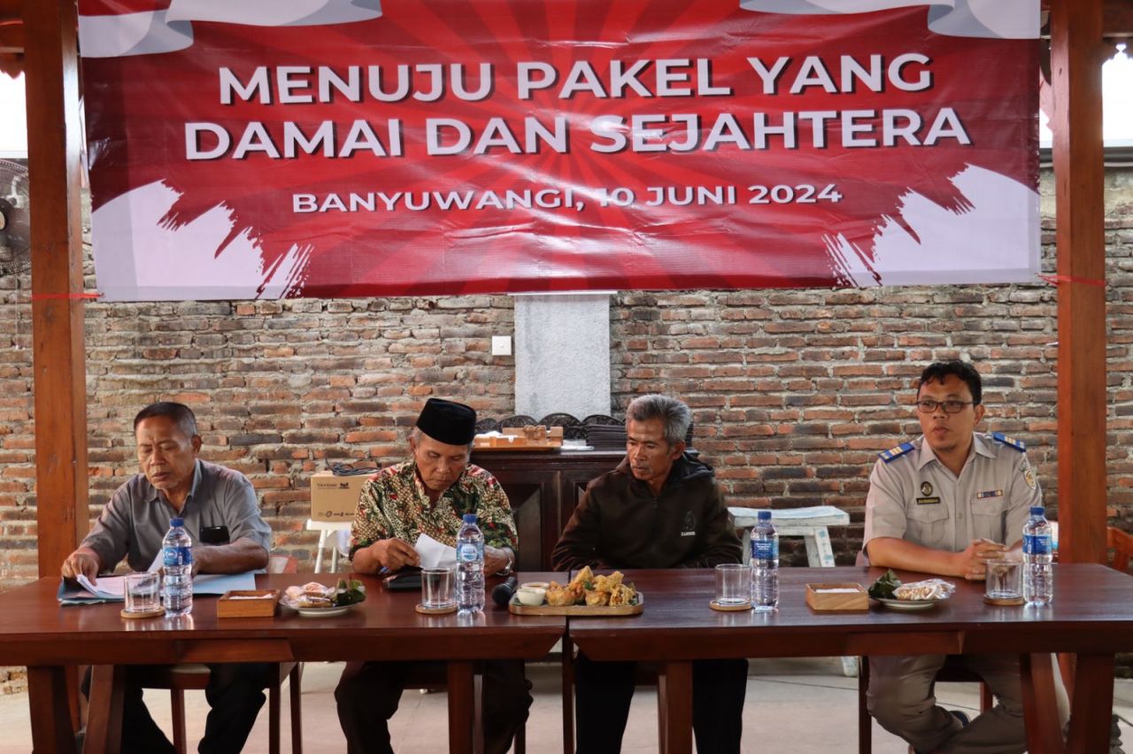 Polresta Banyuwangi Inisiasi Dialog Menuju Pakel Damai dan Sejahtera Akhiri Polemik Lahan
