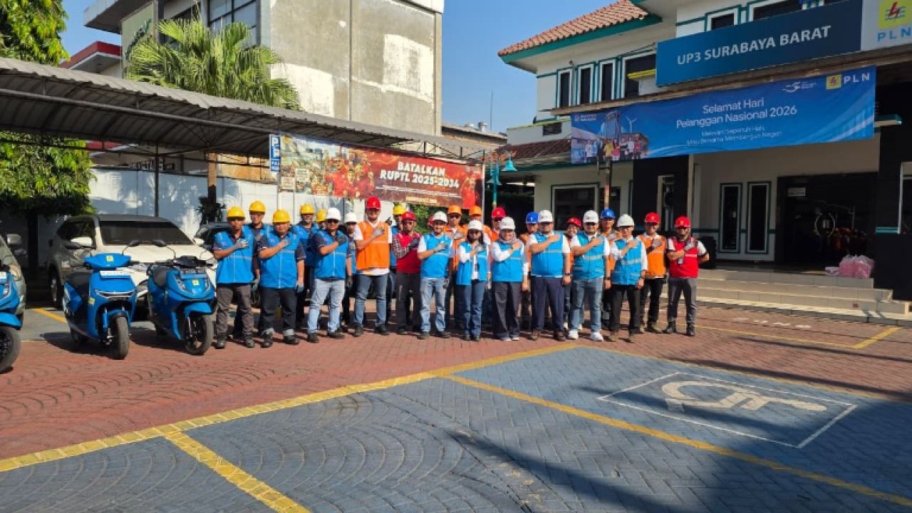 Puncak HPN 2026, PLN Icon Plus Jatim dan PLN UP3 SBB Perkuat Budaya K3 untuk Pelayanan Andal