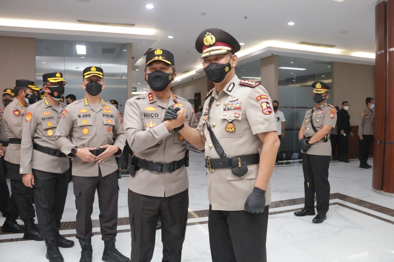 Kapolda Jatim Pimpin Sertijab PJU dan Empat Kapolre