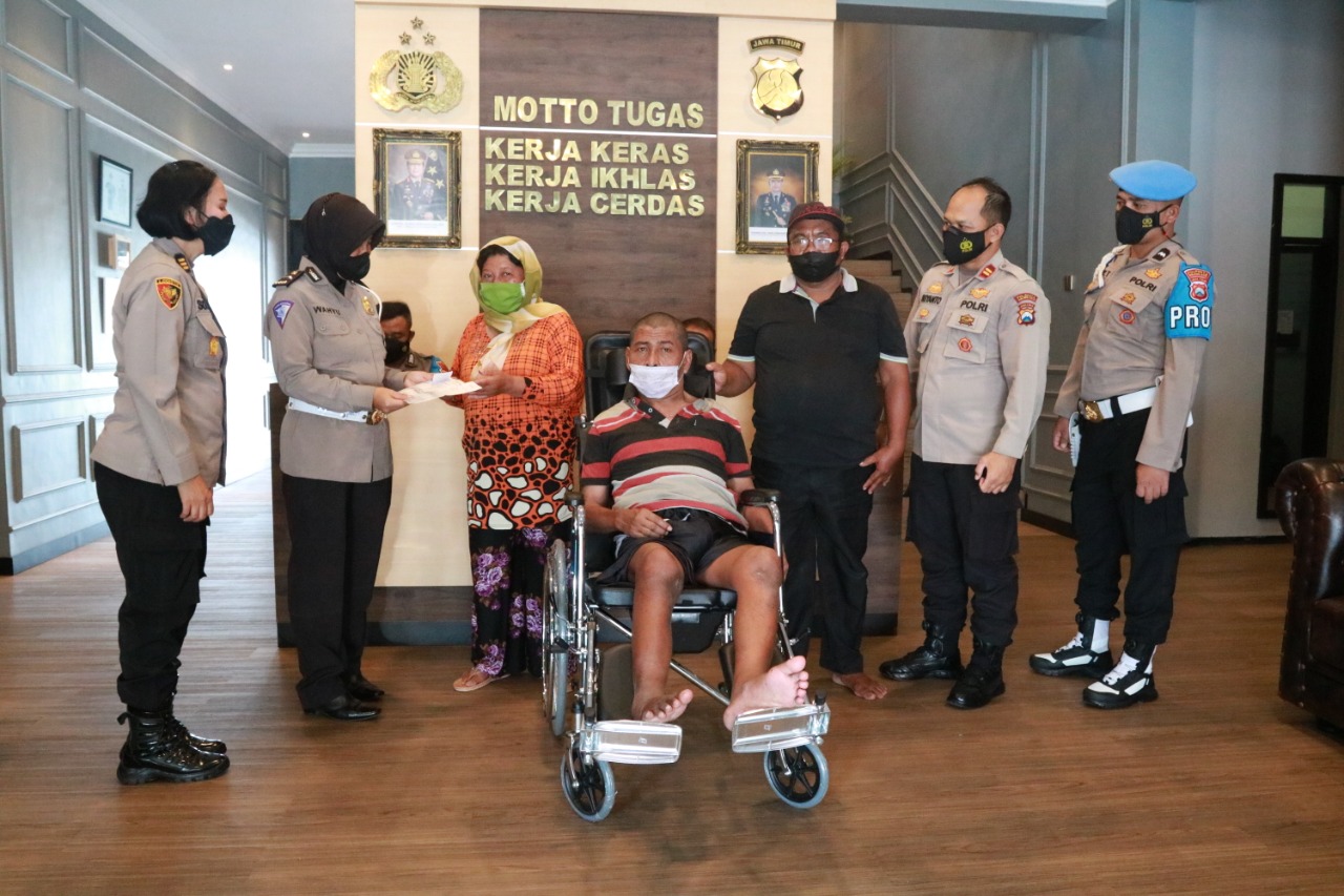 Laksanakan Program Makota Sigap, Polresta Malang Kota Peduli Disabilitas