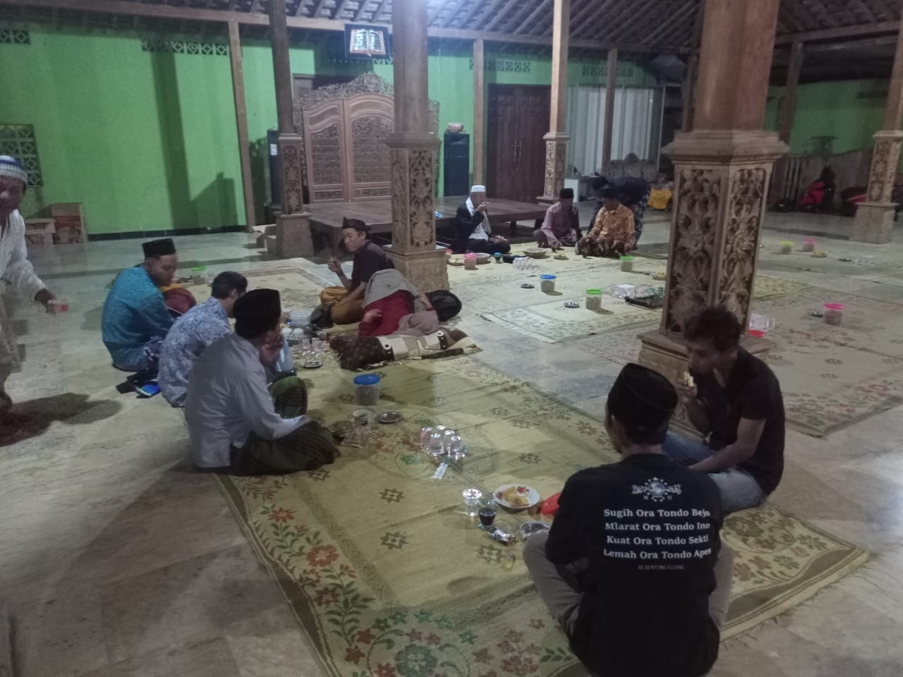 Bertepatan Malam Jumat Legi, Ponpes Al Luwung Berdzikir Kembali Gelar Mujahadah Rutin Bersama Puluhan Banser