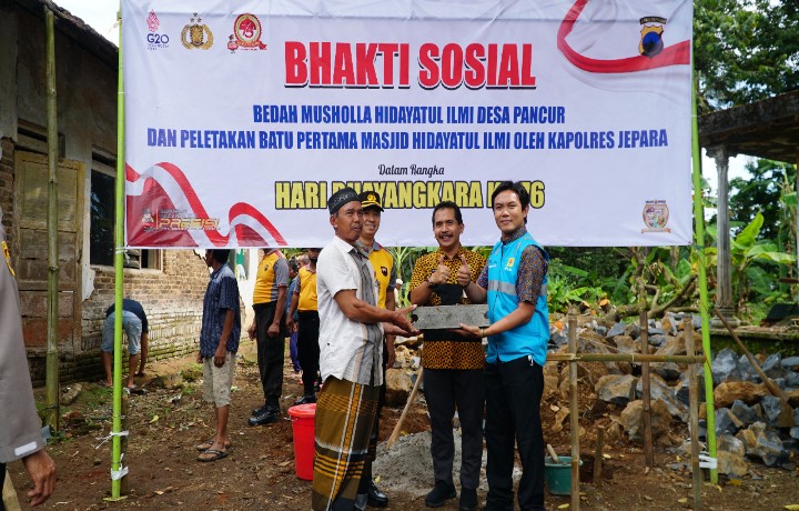 FABA PLN Dimanfaatkan Polres Jepara untuk Bangun Masjid