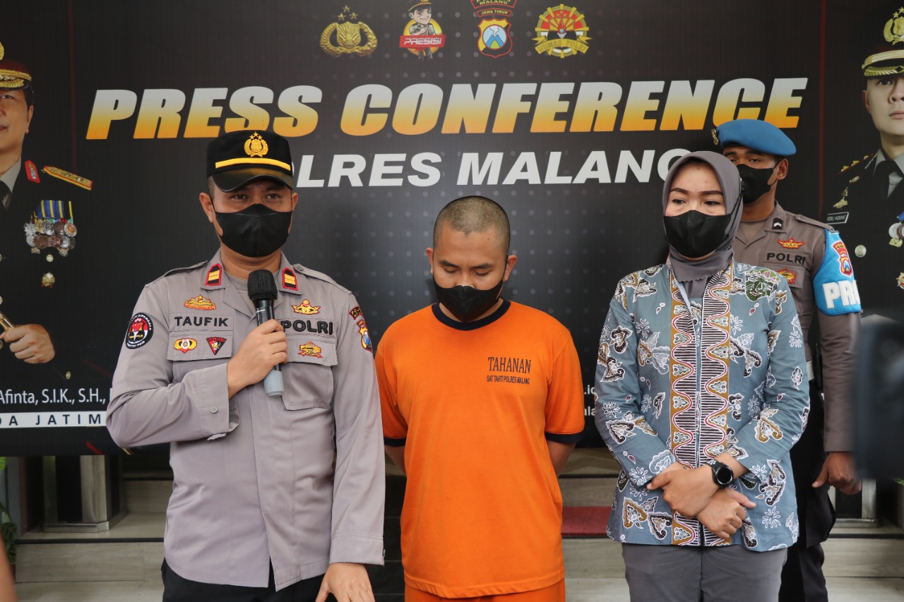 Polres Malang Ungkap Kasus Dugaan Pencabulan, Oknum Guru Taekwondo Diamankan