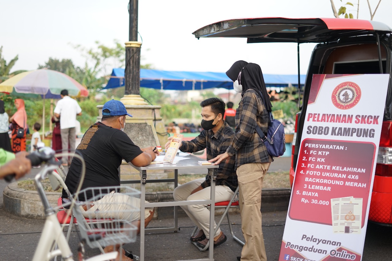 Program SKCK Sobo Kampung Polres Ponorogo Mudahkan Warga Masyarakat