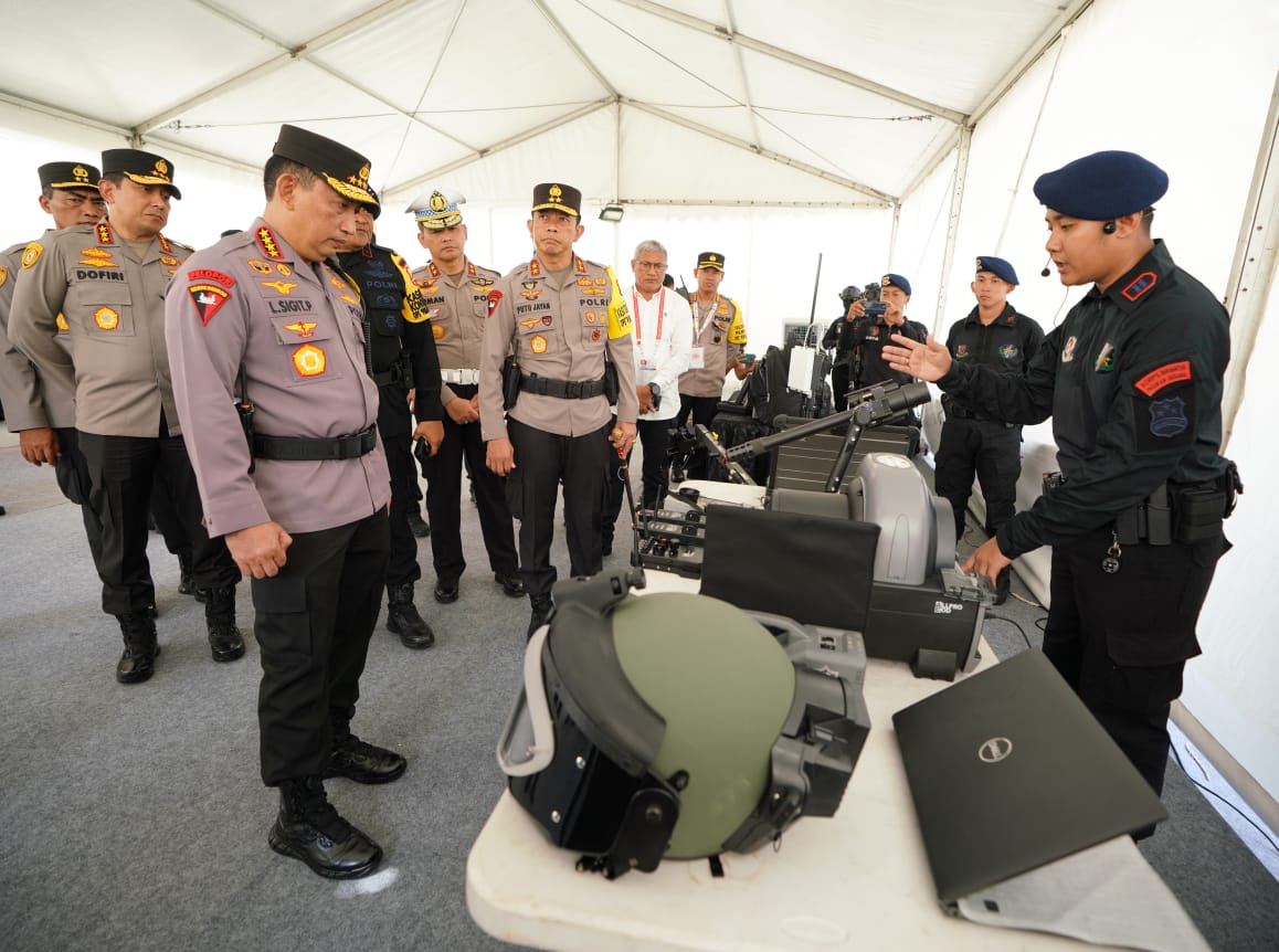 Cek Peralatan dan Kesiapan Personel, Kapolri: Semua Tergelar dengan Baik 