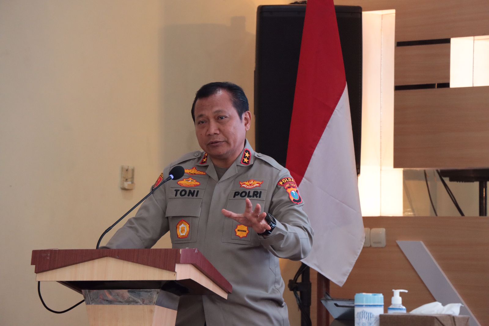 Kapolda Jatim Sampaikan Terimakasih Kepada Polres dan Warga Lamongan atas Kamtibmas yang Kondusif