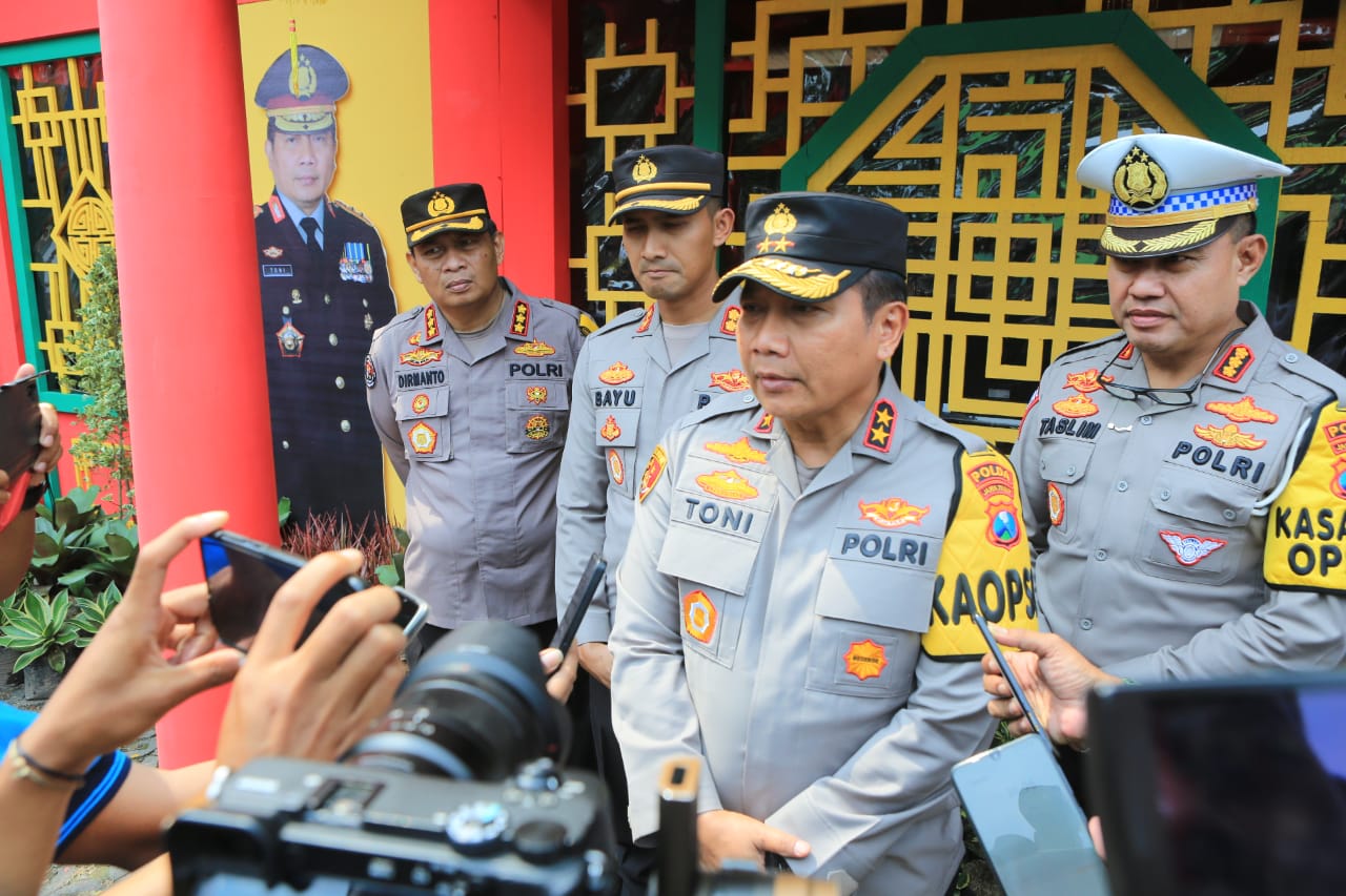 Kapolda Jatim Cek Pospam dan Posyan, Pastikan Layani Pemudik Aman dan Berkesan