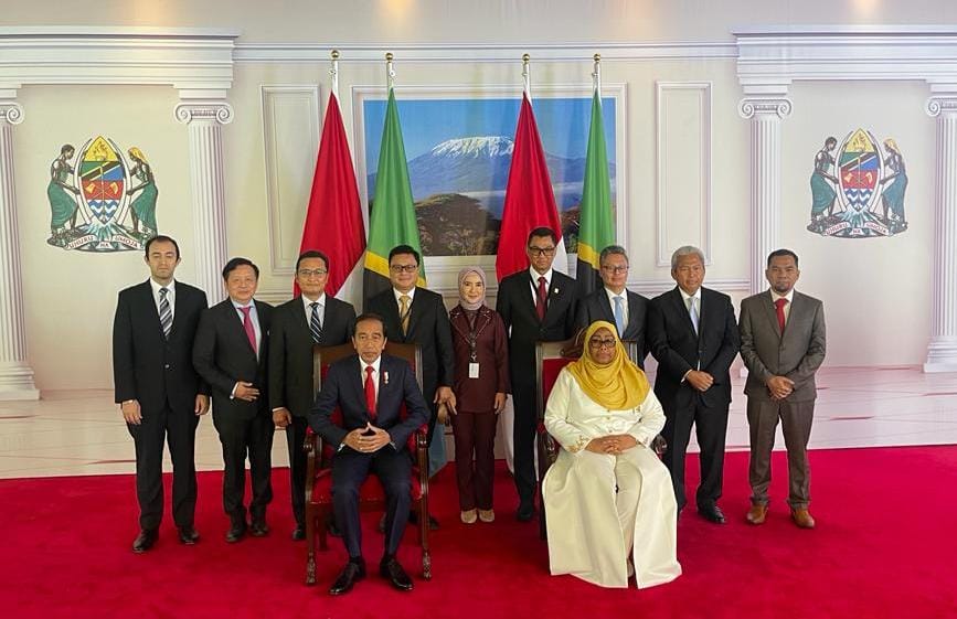 Disaksikan Presiden Jokowi, PLN Teken Kerjasama dengan TANESCO, Kembangkan Ekosistem Ketenagalistrikan di Tanzania