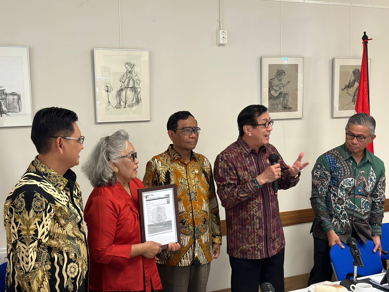 Menkopolhukam dan Menkumham Temui Eks MAHID di Belanda Bahas Kewarganegaraan dan Repatriasi