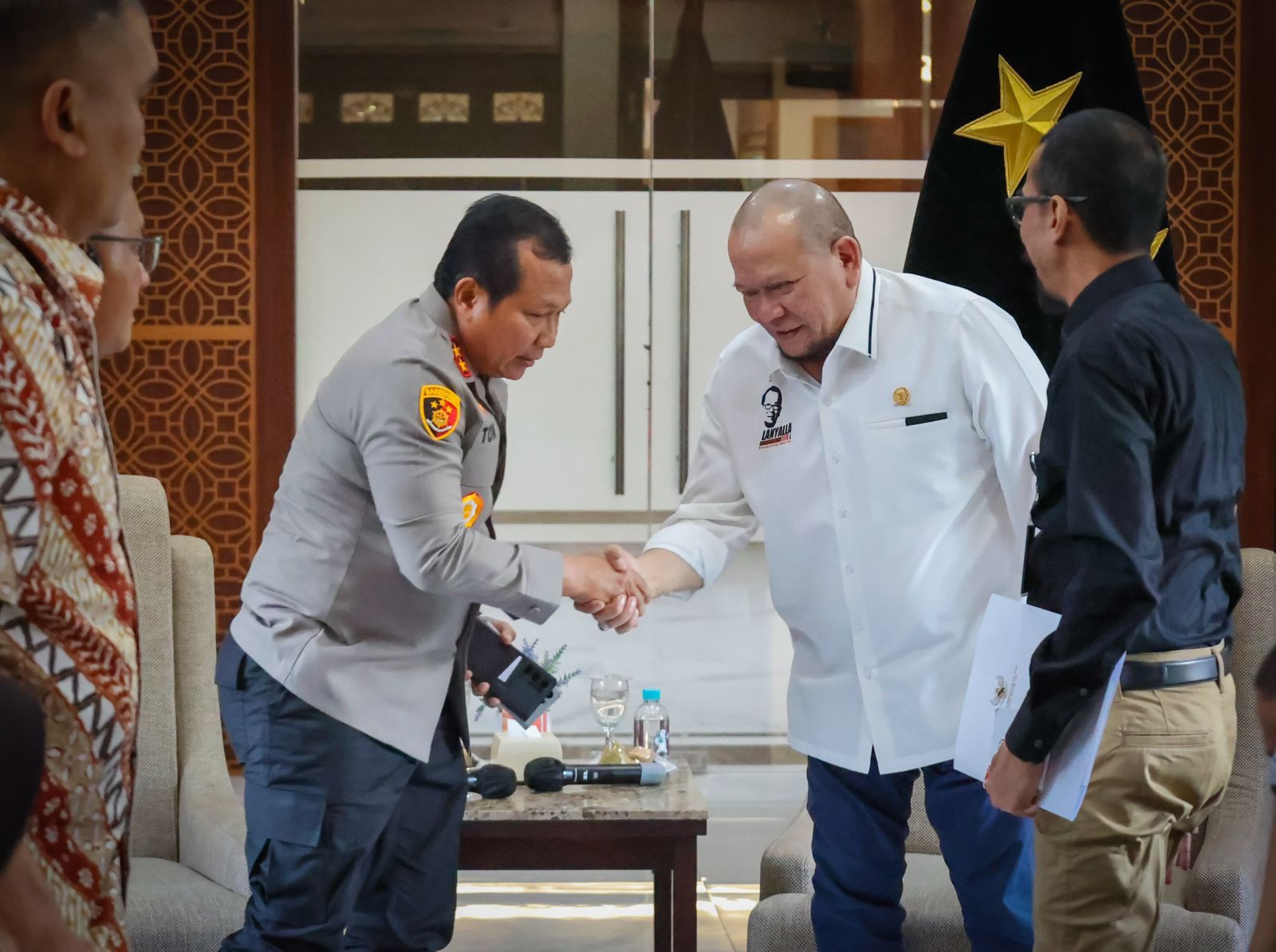 Temui Kapolda, Ketua DPD RI Sampaikan Aspirasi Pesilat Jatim